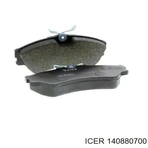 Тормозні колодки Icer 140880700