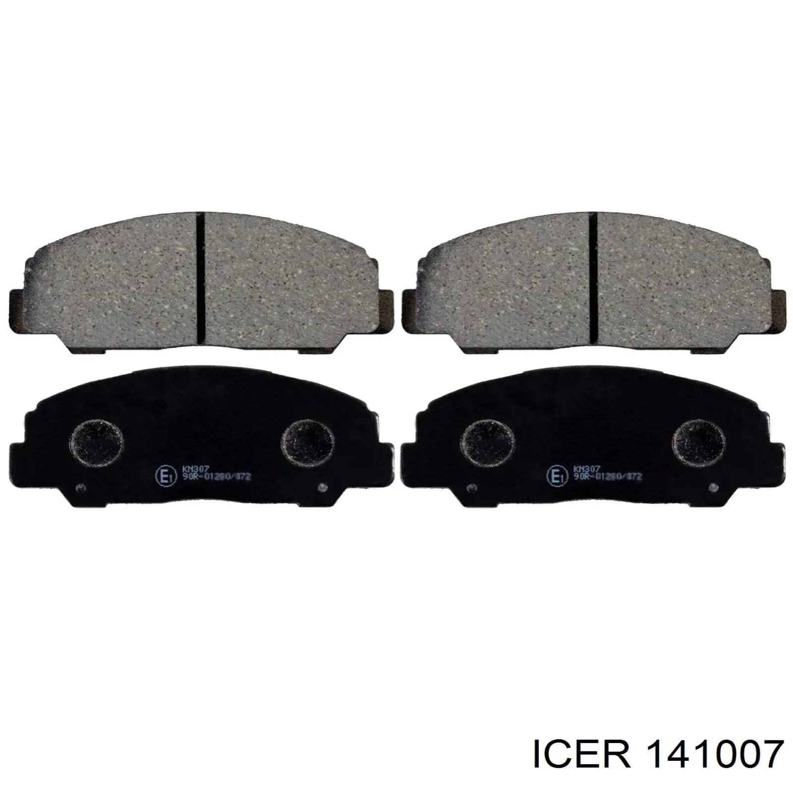 Гальмівні колодки Icer 141007 ціна, від 19.81 USD