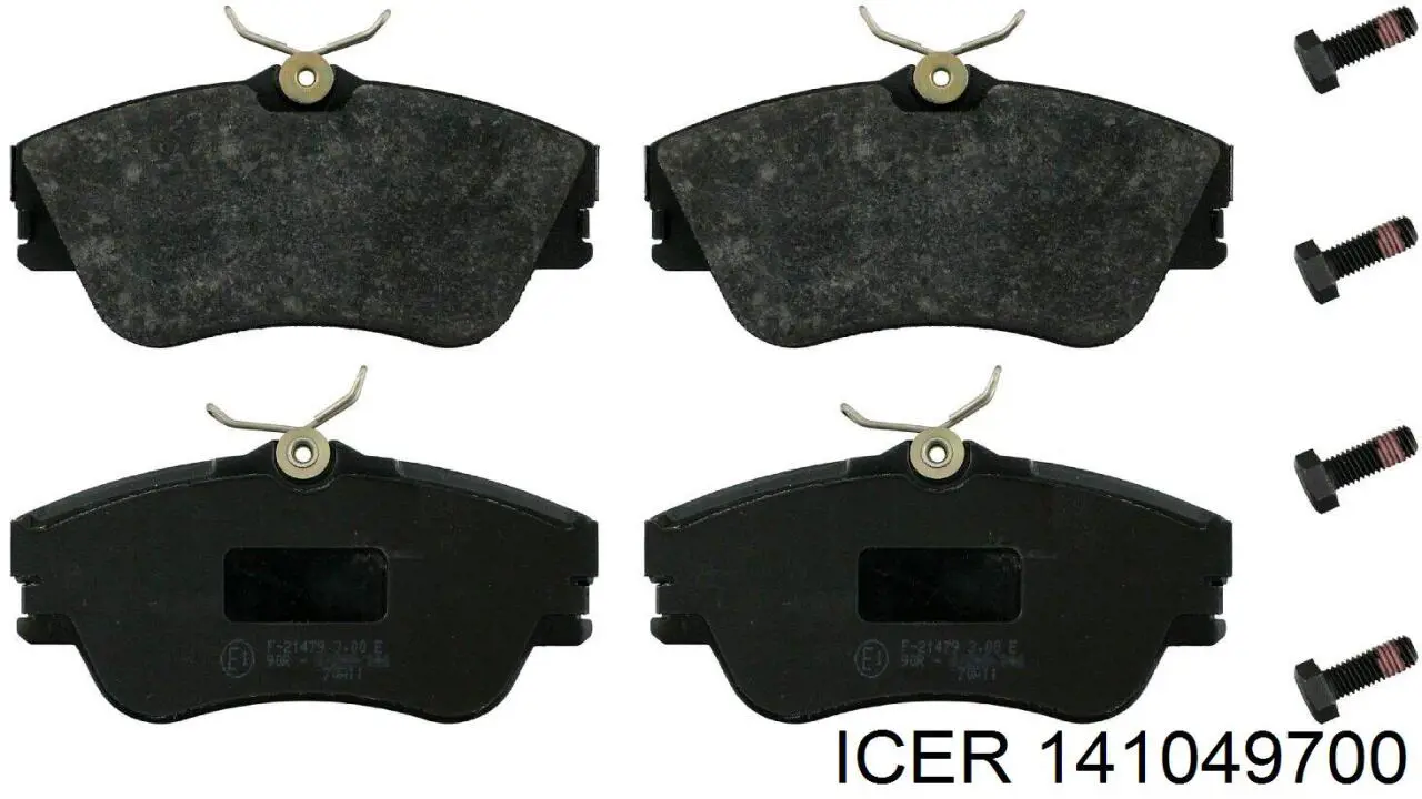 Гальмівні колодки Icer 141049700 ціна, від 21.73 USD