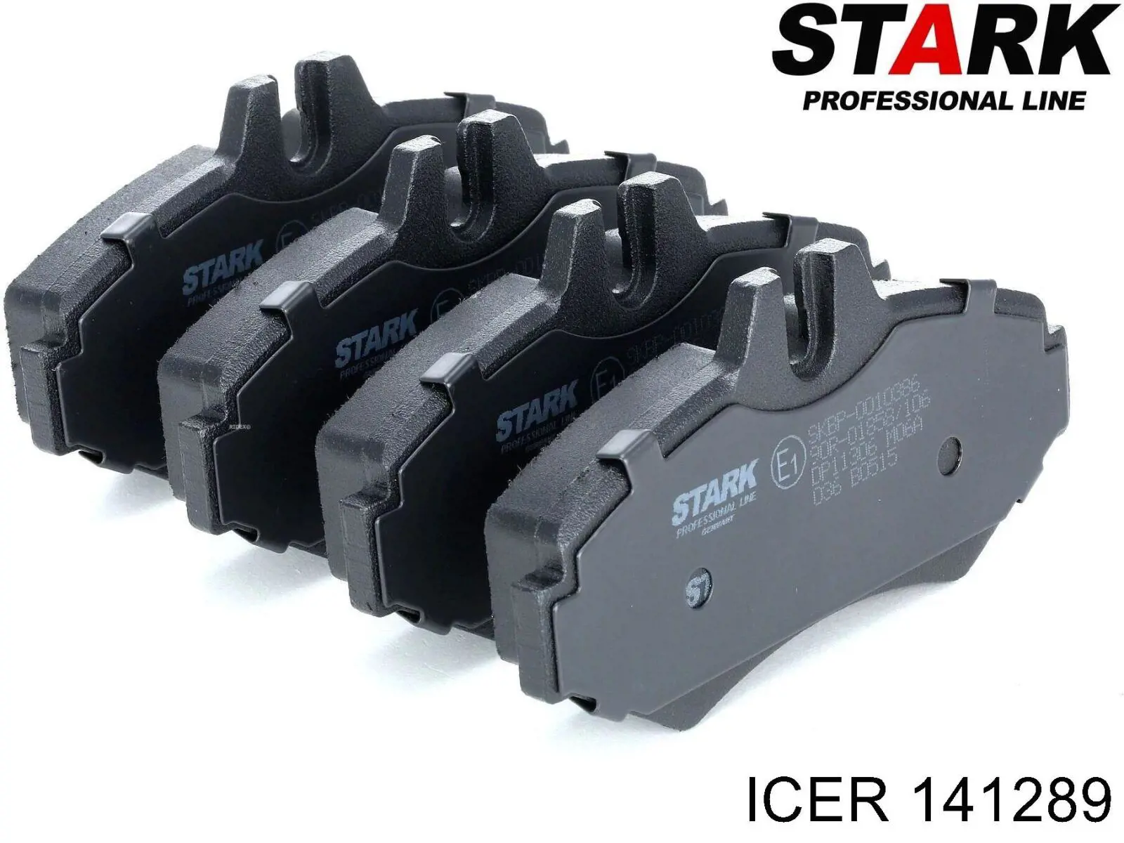 Задні гальмівні колодки Icer 141289 ціна, від 20.13 USD