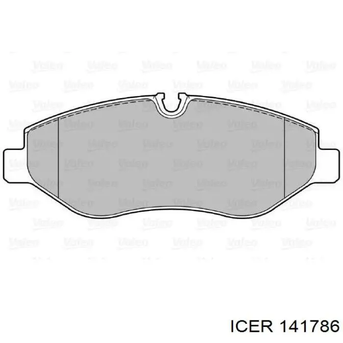 Гальмівні колодки Icer 141786 ціна, від 28.68 USD