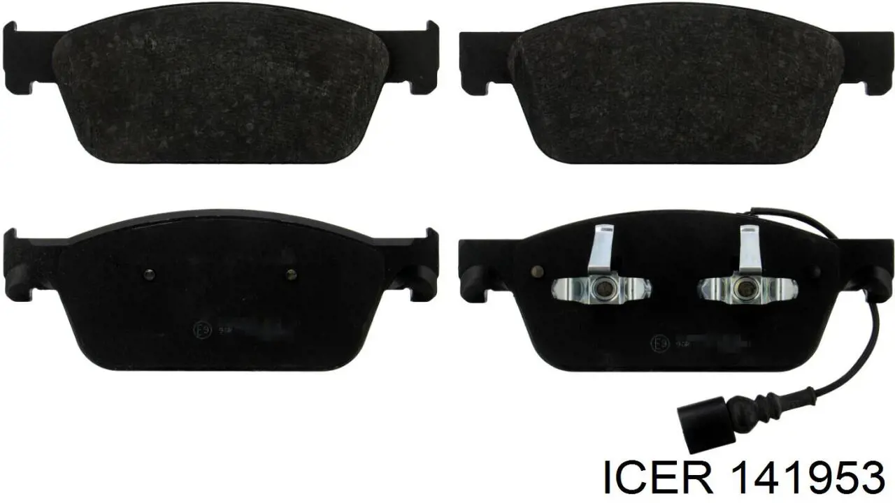 Гальмівні колодки Icer 141953 ціна, від 47.02 USD