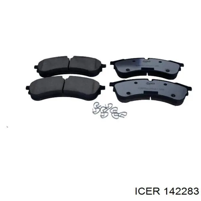 Гальмівні колодки Icer 142283 ціна, від 36.68 USD