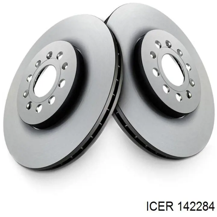 142284 Icer колодки гальмівні передні, дискові