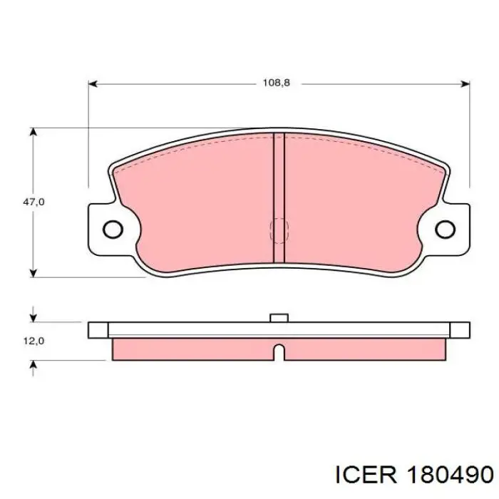 Задні гальмівні колодки TRW GDB155 ціна, від 6.67 USD