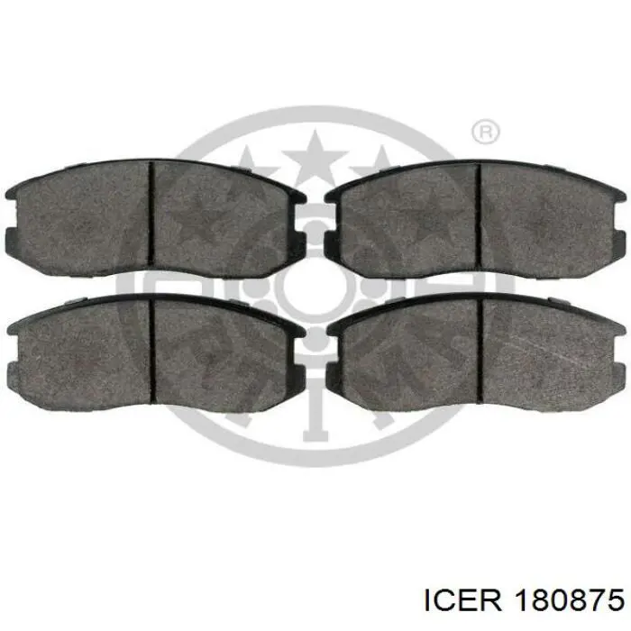 Передні тормозні колодки 992698151F Porsche