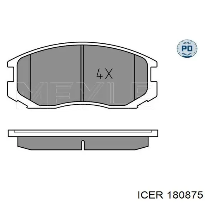Купити 992698151F Porsche Колодки гальмівні передні, дискові