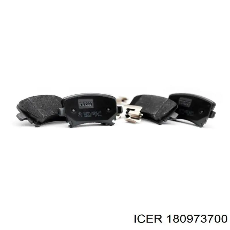 Гальмівні колодки Icer 180973700 ціна, від 22.78 USD