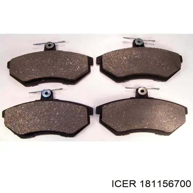 Гальмівні колодки Icer 181156700 ціна, від 19.27 USD