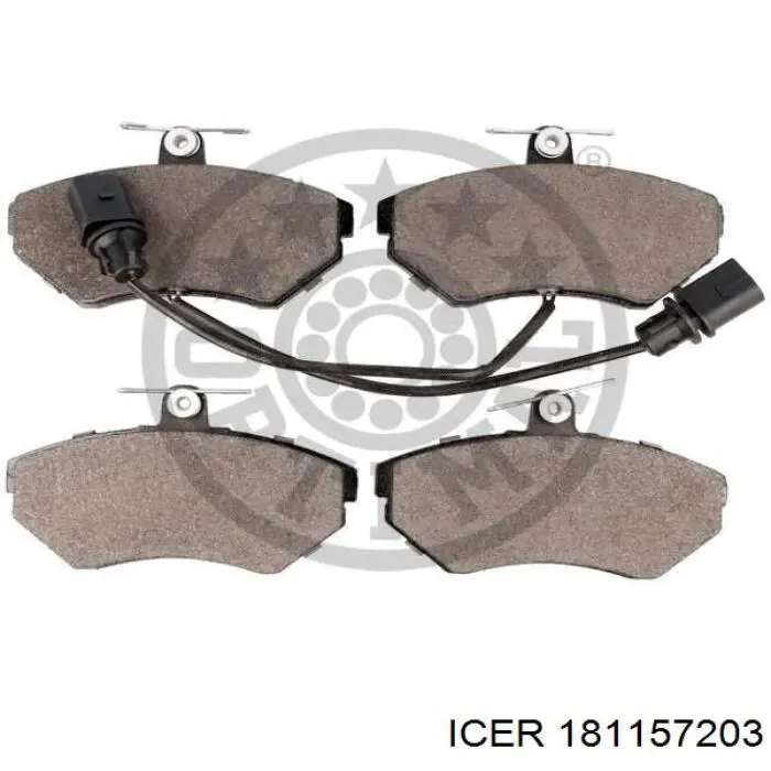 Гальмівні колодки Icer 181157203 ціна, від 26.91 USD