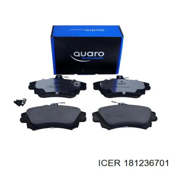 Тормозні колодки Icer 181236701
