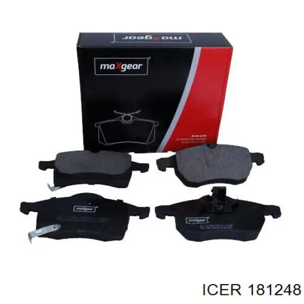 Гальмівні колодки Icer 181248 ціна, від 23.15 USD