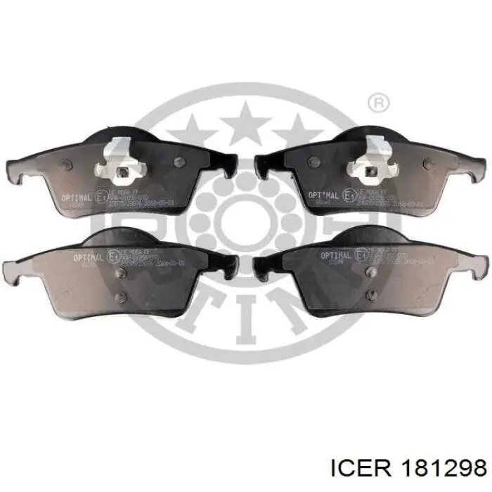 Задні дискові колодки Icer 181298