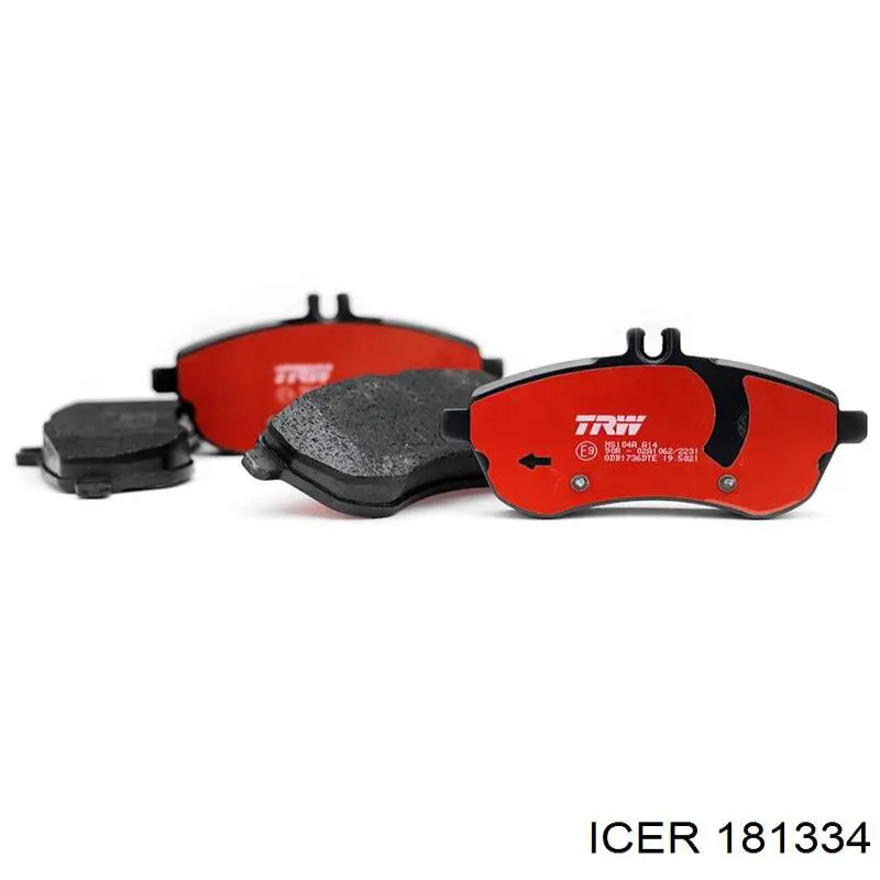 Тормозні колодки Icer 181334