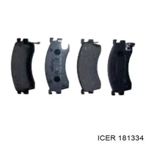 Гальмівні колодки Icer 181334 ціна, від 18.88 USD