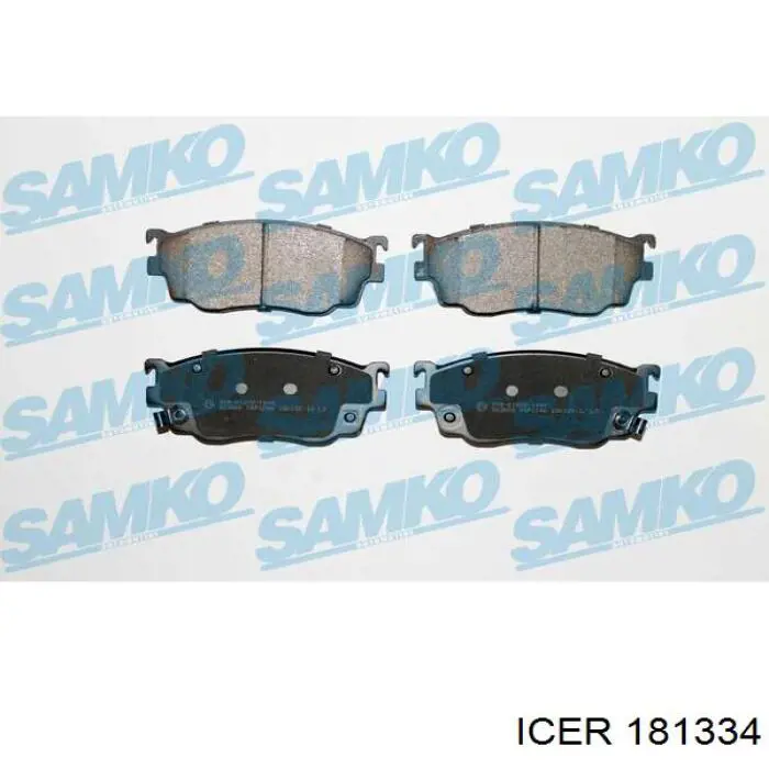 Гальмівні колодки Icer 181334 ціна, від 18.88 USD