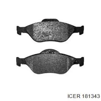 Гальмівні колодки Icer 181343 ціна, від 21.58 USD