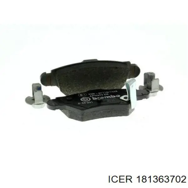 Тормозні колодки Icer 181363702