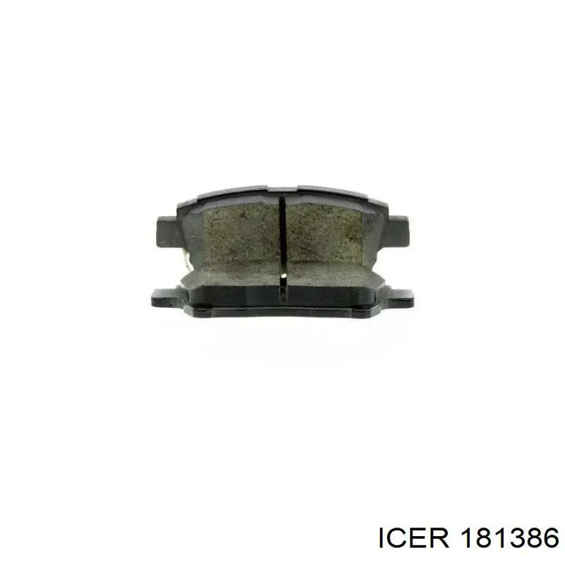 Гальмівні колодки Icer 181386 ціна, від 12.44 USD