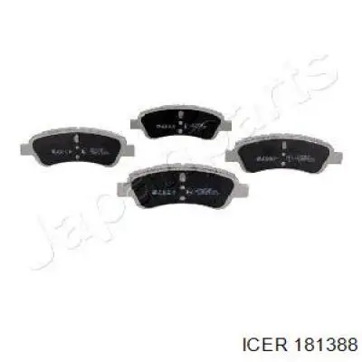 Гальмівні колодки Icer 181388 ціна, від 19.75 USD