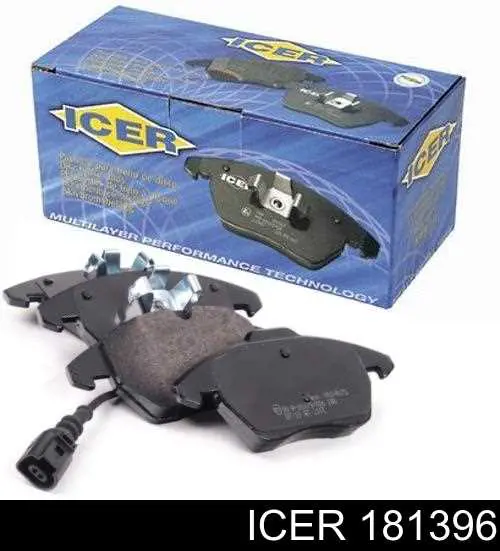 Гальмівні колодки Icer 181396 ціна, від 23.49 USD