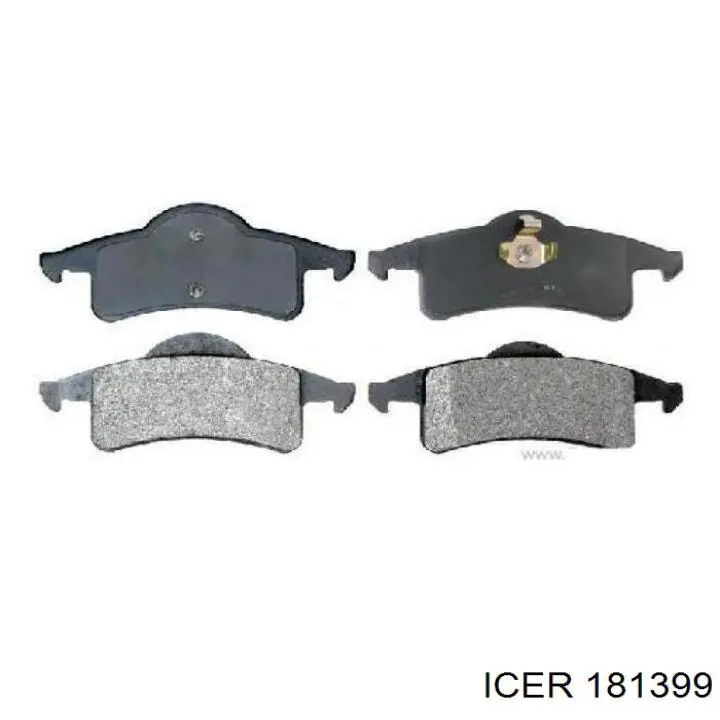 Купити 181399 Icer Задні колодки