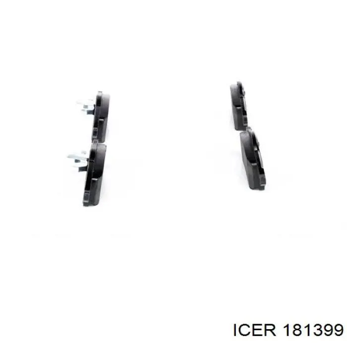 Задні дискові колодки Icer 181399