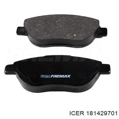 Тормозні колодки Icer 181429701