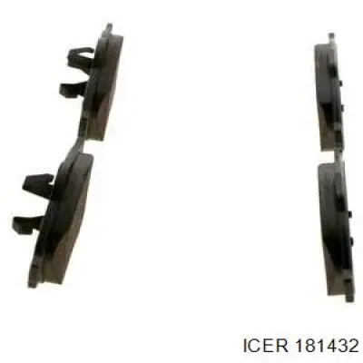 Тормозні колодки Icer 181432