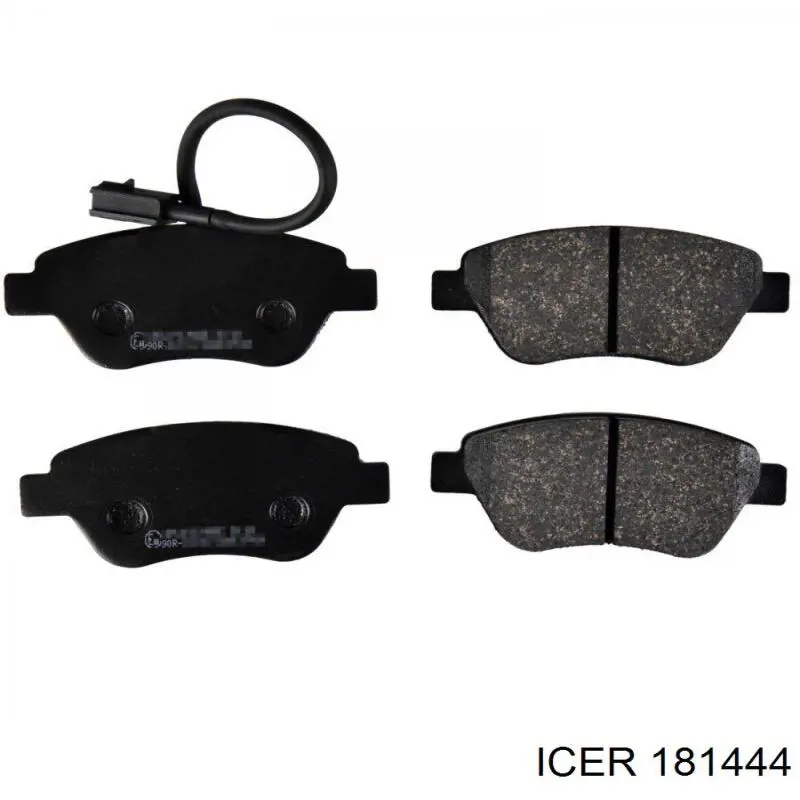 181444 Icer Передні гальмівні колодки