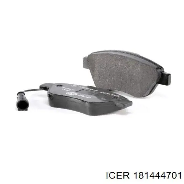 Купити 181444701 Icer Колодки гальмівні передні, дискові