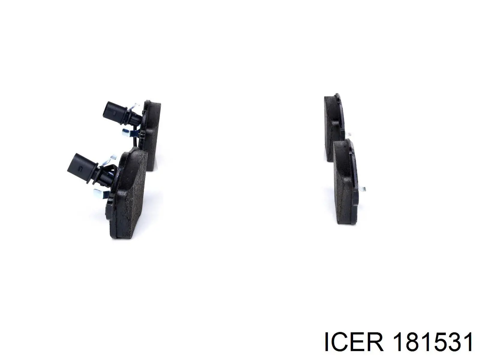 Купити 181531 Icer Колодки гальмівні передні, дискові