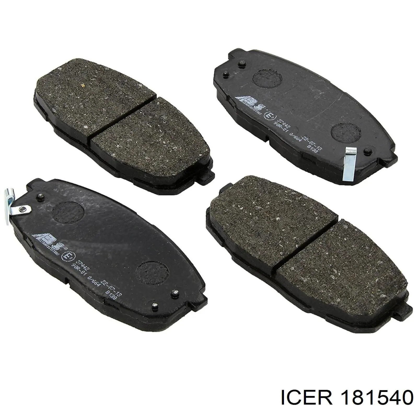 Гальмівні колодки Icer 181540 ціна, від 20.38 USD
