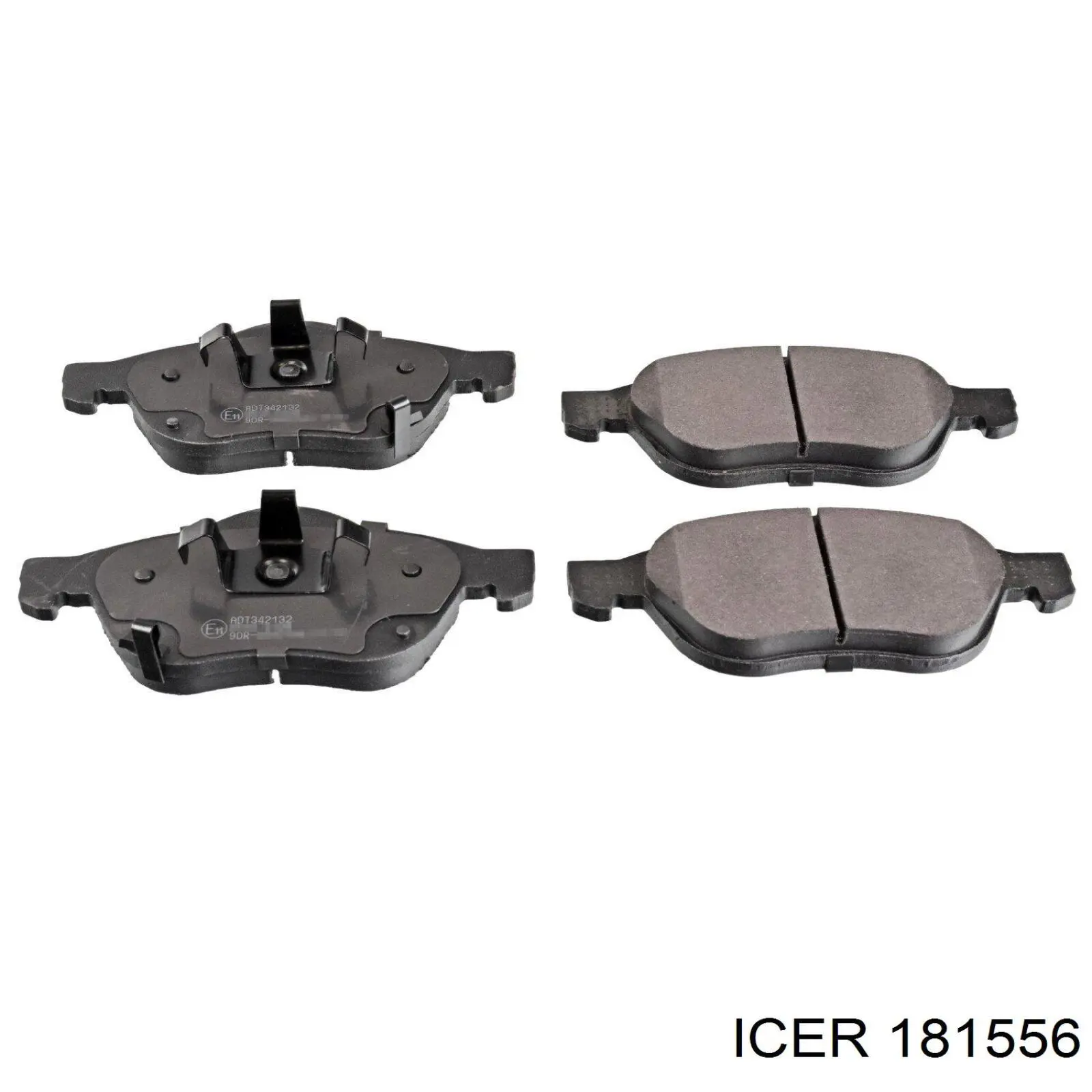 Гальмівні колодки Icer 181556 ціна, від 25.28 USD