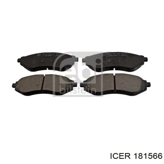 Гальмівні колодки Icer 181566 ціна, від 14.09 USD