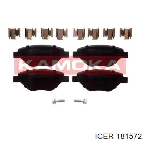 Гальмівні колодки Icer 181572 ціна, від 20.54 USD
