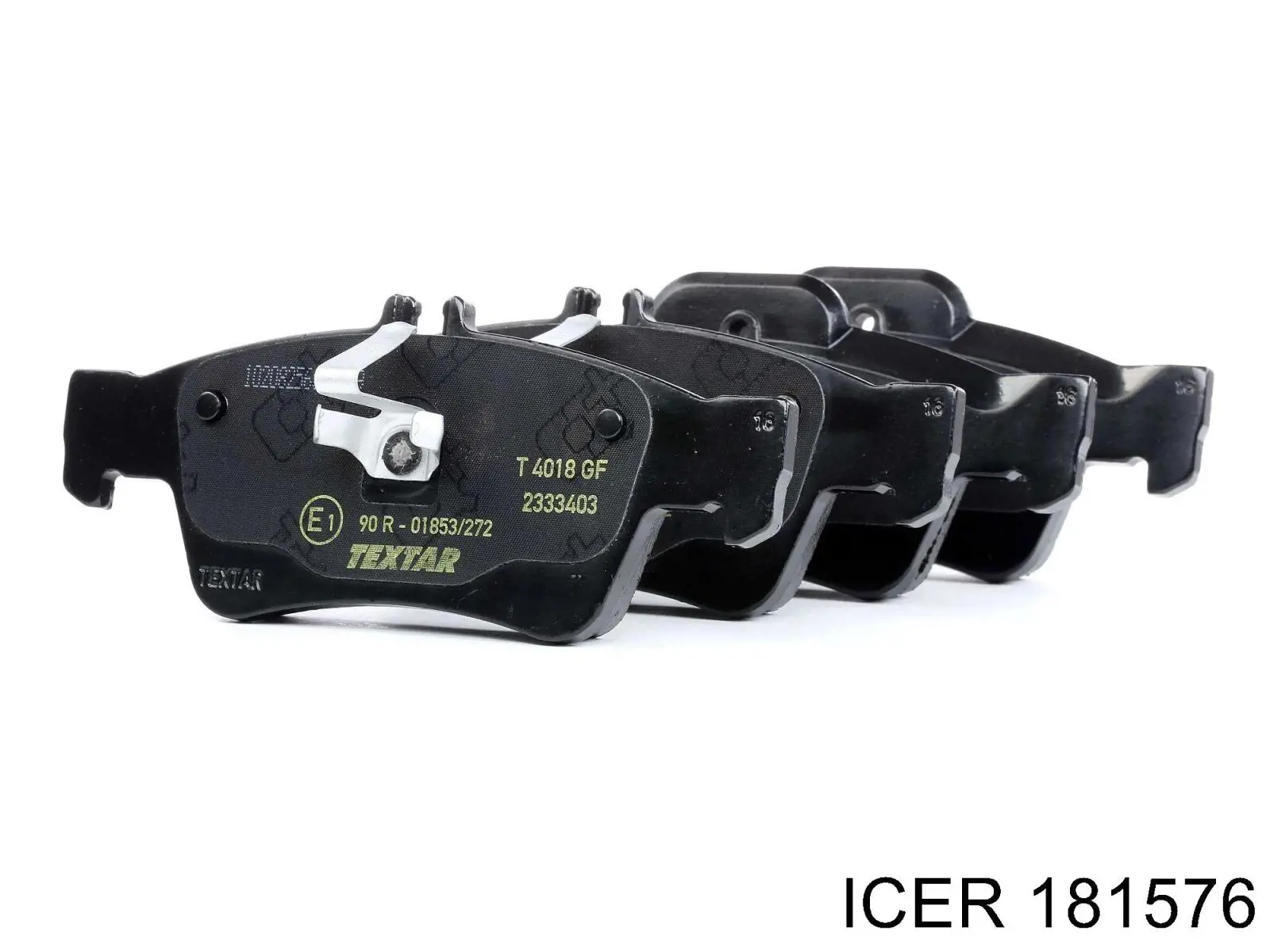 Задні гальмівні колодки Icer 181576 ціна, від 25.71 USD