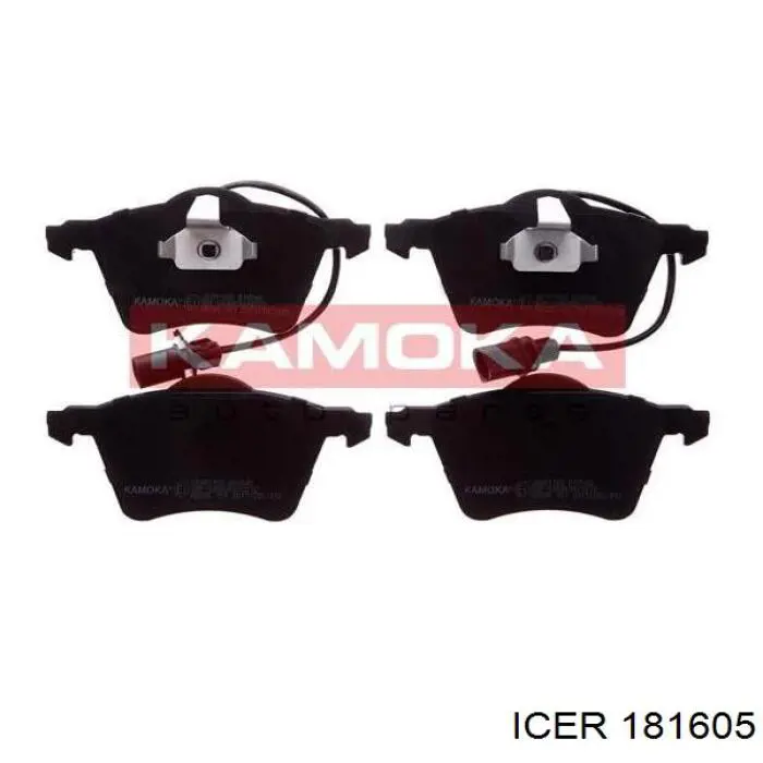 Гальмівні колодки Icer 181605 ціна, від 29.38 USD