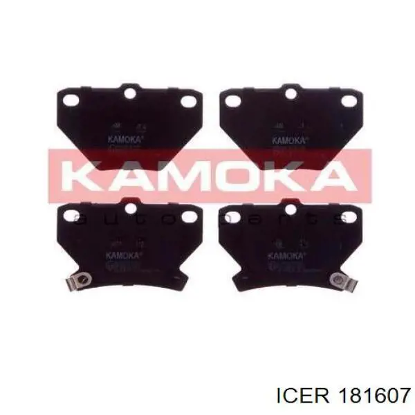 Задні дискові колодки Icer 181607