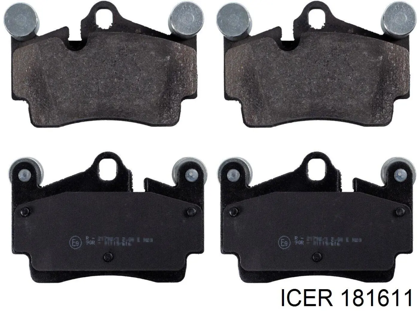 Задні гальмівні колодки Icer 181611 ціна, від 35.01 USD