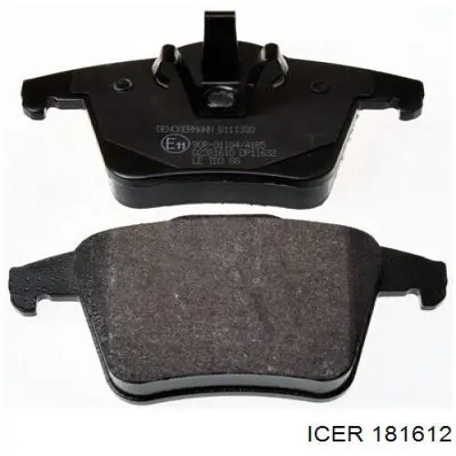 Задні дискові колодки Icer 181612