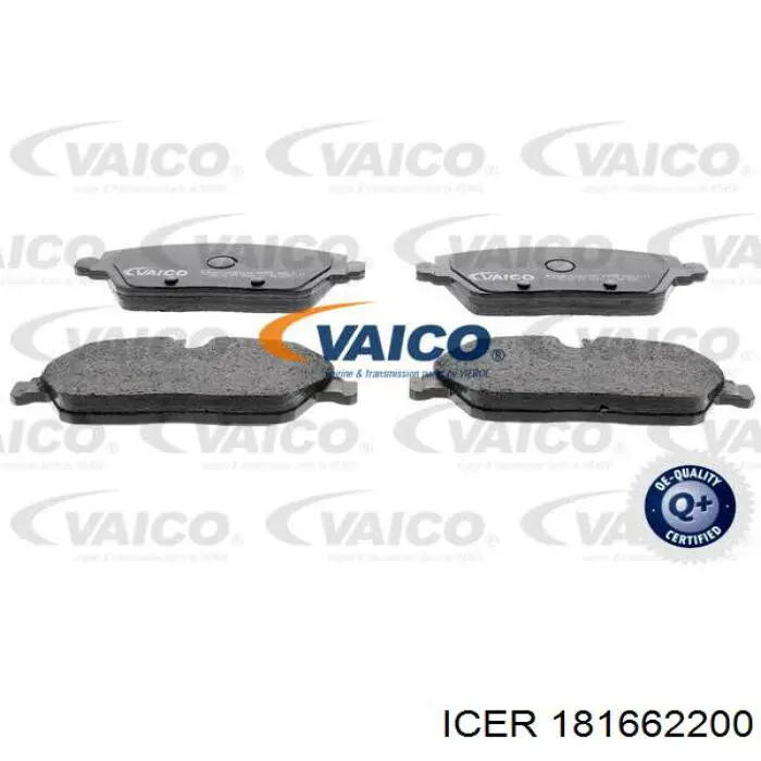 Гальмівні колодки Icer 181662200 ціна, від 48.61 USD