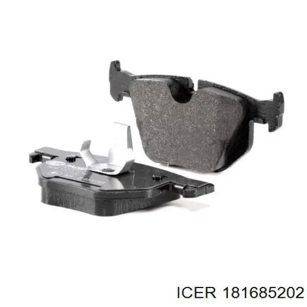 Купити 181685202 Icer Задні колодки