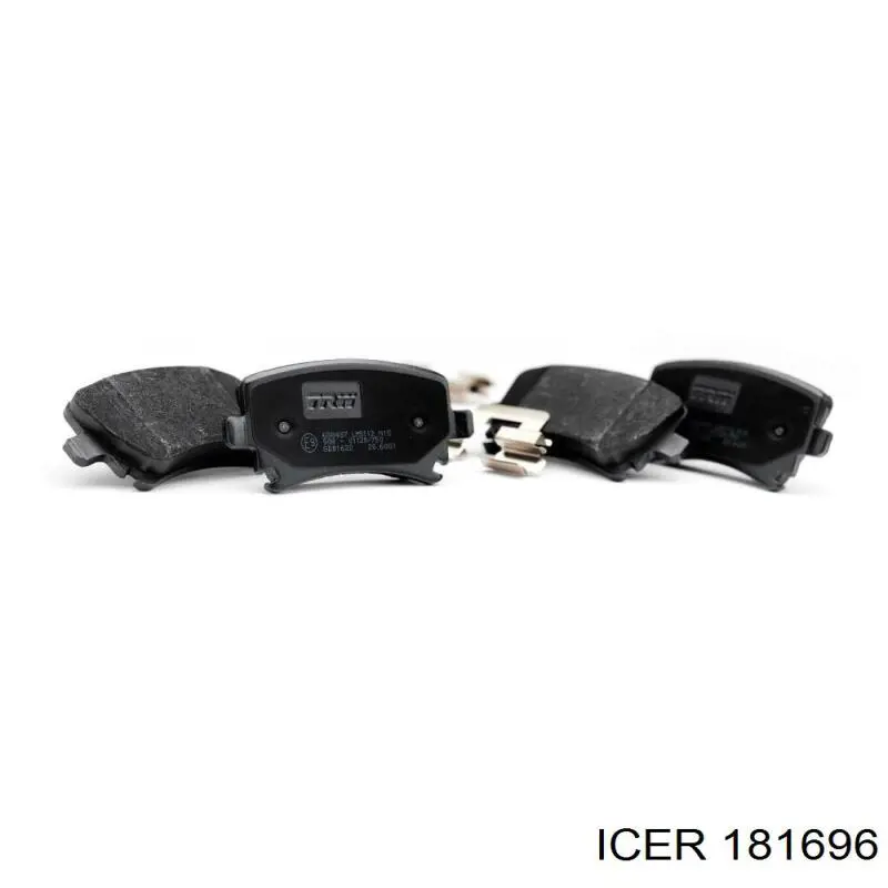 Тормозні колодки Icer 181696