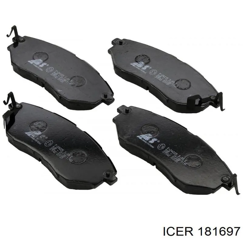 Гальмівні колодки Icer 181697 ціна, від 30.12 USD