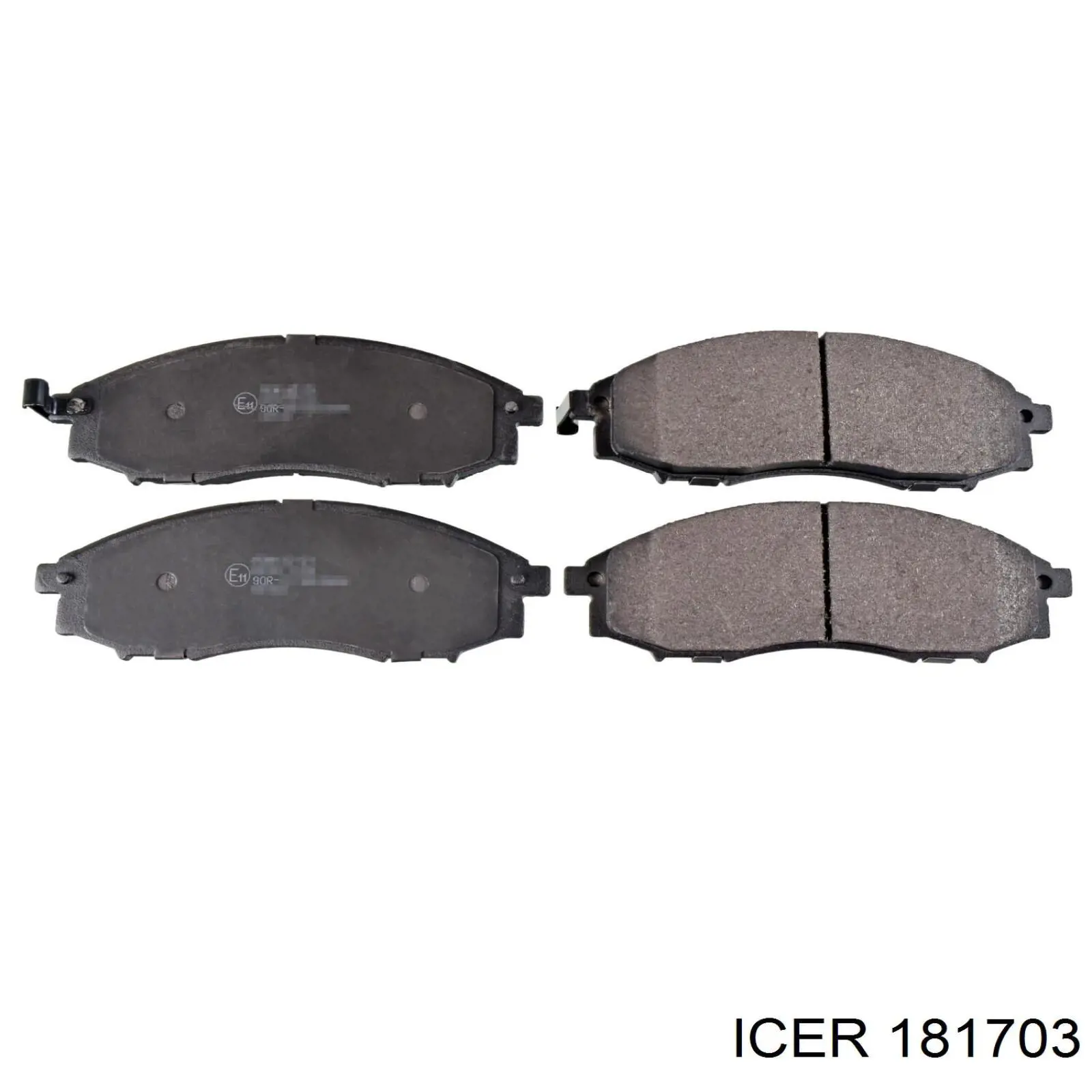 Гальмівні колодки Icer 181703 ціна, від 28.96 USD
