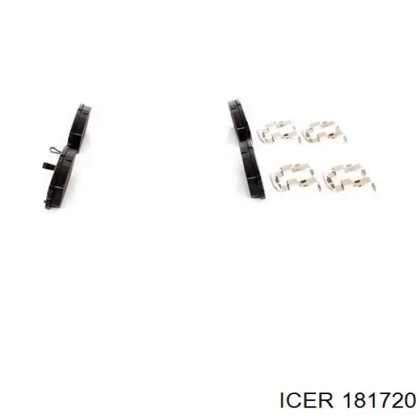 Купити 181720 Icer Задні колодки