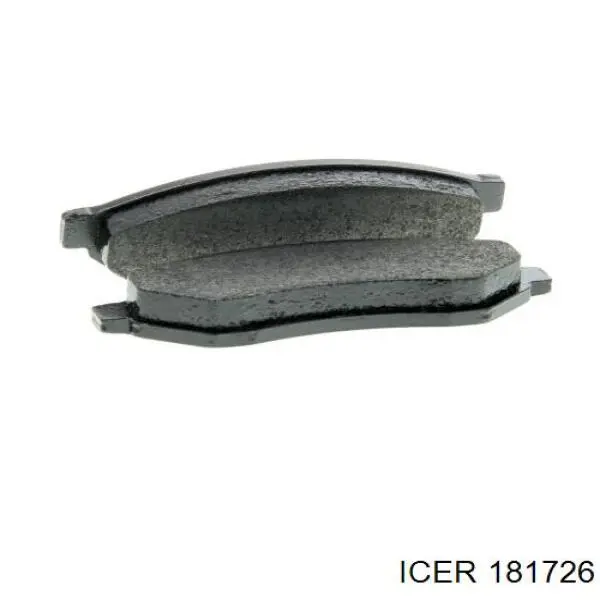 181726 Icer Колодки гальмівні задні, дискові