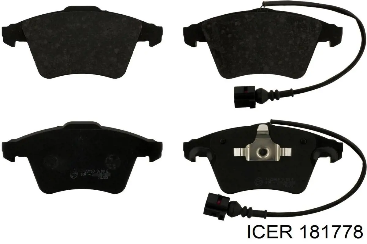 Гальмівні колодки Icer 181778 ціна, від 31.77 USD