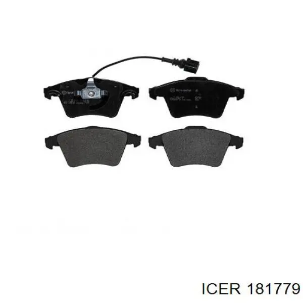Гальмівні колодки Icer 181779 ціна, від 29.27 USD